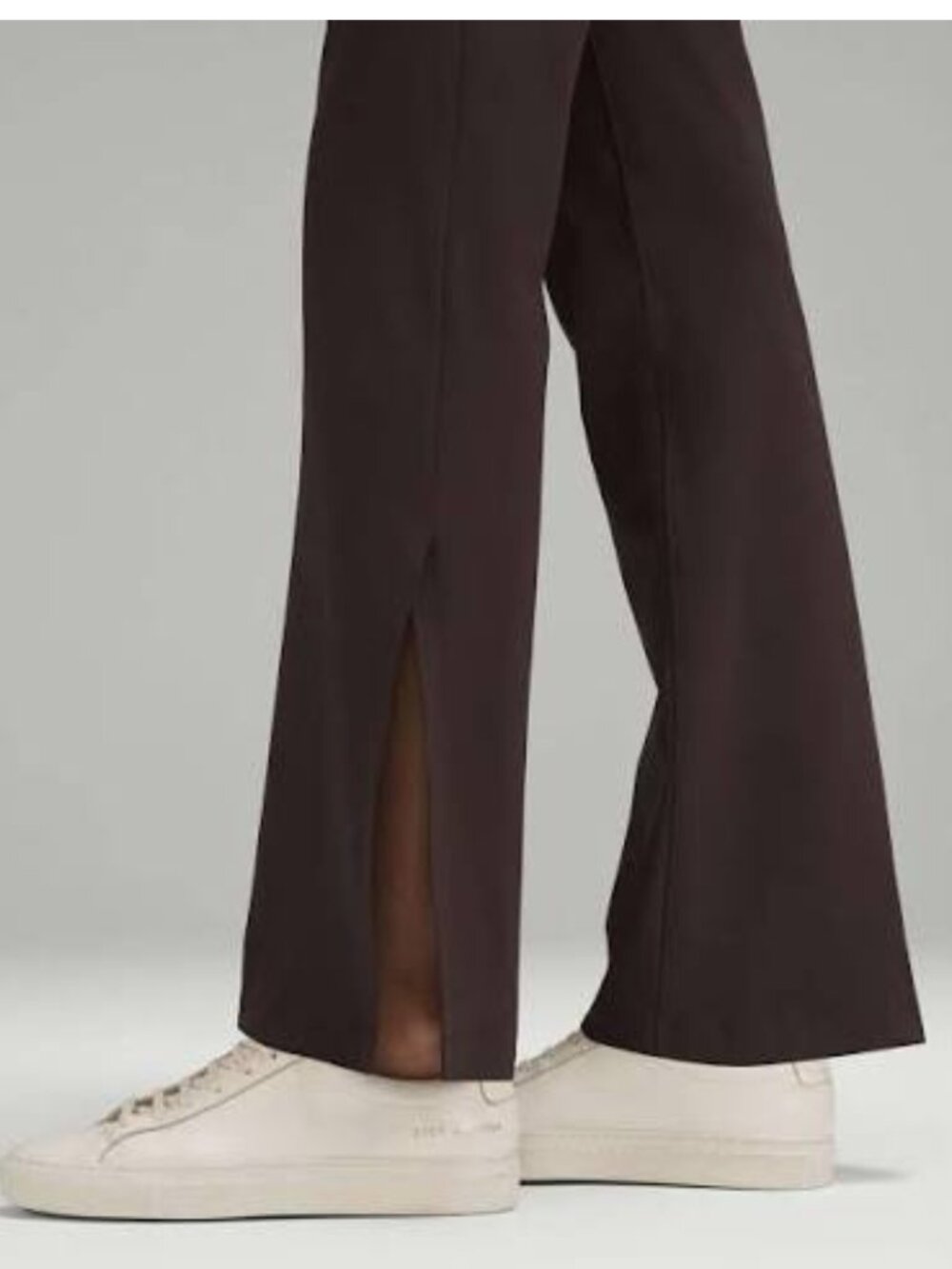 LULULEMON Smooth-Fit Split-Hem High-Rise Flared Pant Espresso Brown 6 - Picture 3 of 11